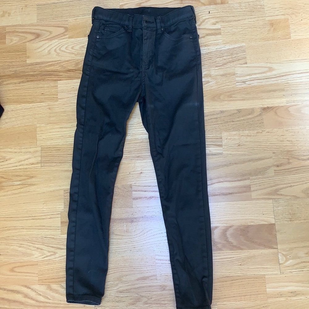 Top shop skinny black pants size W28 L30